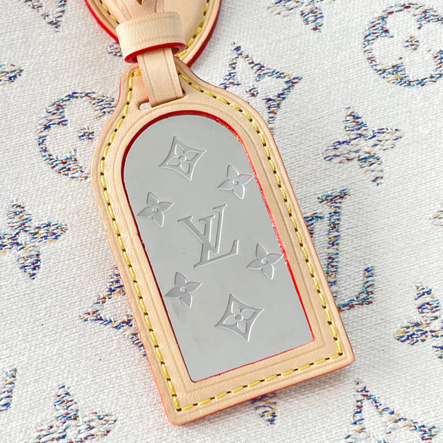 ONTHEGO MM 35 IN WHITE MONOGRAM JACQUARD FABRIC