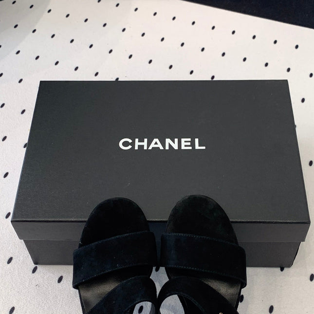 MULES black LAMBSKIN