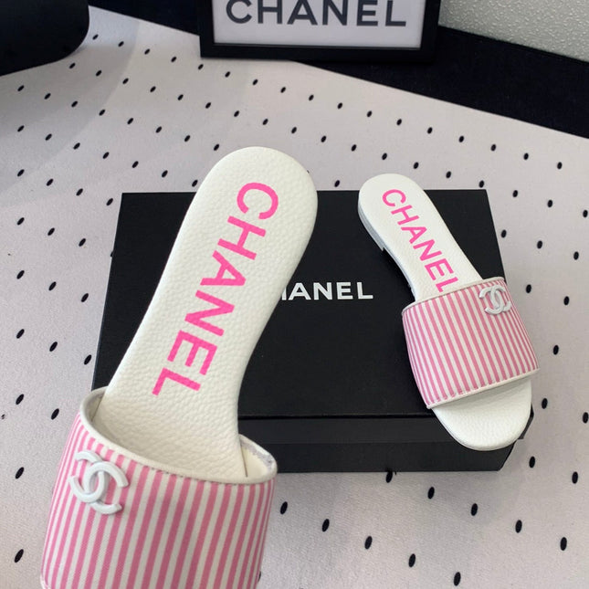 MULES pink LAMBSKIN