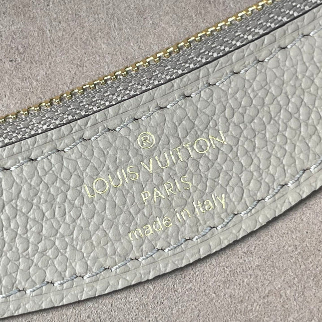DIANE 23 IN TOURTERELLE WHITE MONOGRAM EMPREINTE LEATHER