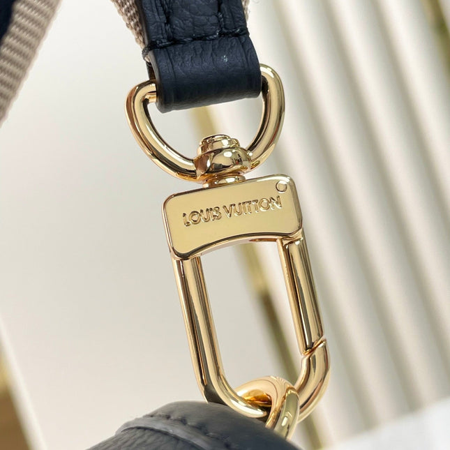 DIANE 23 IN BLACK MONOGRAM EMPREINTE LEATHER
