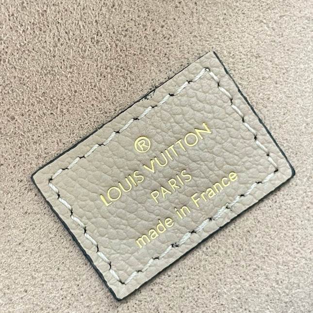 NANO DIANE 19 IN TOURTERELLE WHITE MONOGRAM EMPREINTE LEATHER