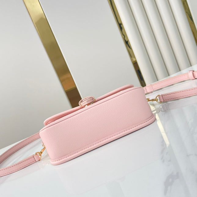 NANO DIANE 19 IN OPALE PINK MONOGRAM EMPREINTE LEATHER