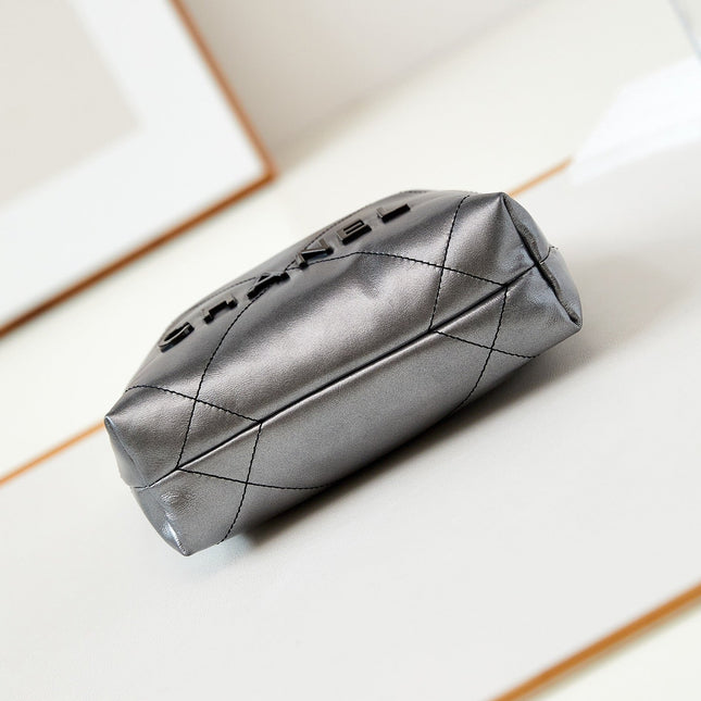 CC MINI 20 HOBO BAG IN BLACK OMBRE CALFSKIN