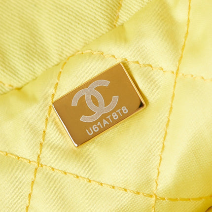 CC CLASSIC MINI 20 BAG IN YELLOW CORN CANVAS