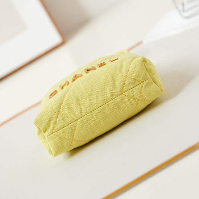 CC CLASSIC MINI 20 BAG IN YELLOW CORN CANVAS