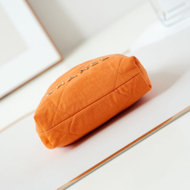 CC CLASSIC MINI 20 BAG IN SAFETY ORANGE CANVAS