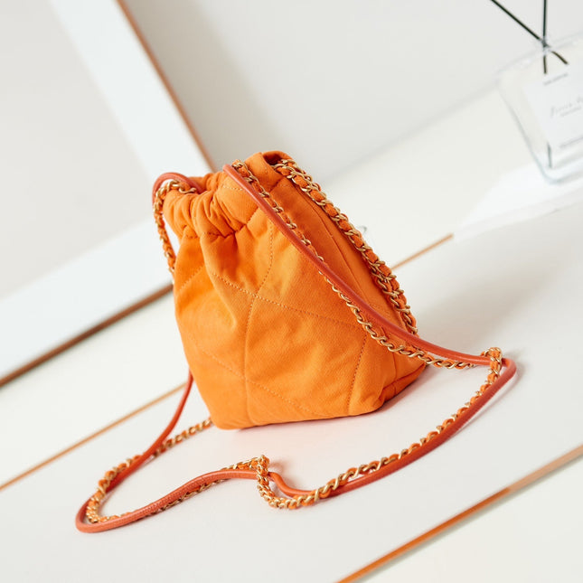 CC CLASSIC MINI 20 BAG IN SAFETY ORANGE CANVAS