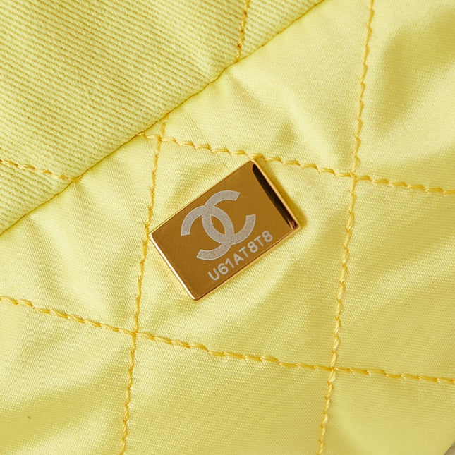 CC CLASSIC MEDIUM 37 BAG IN YELLOW CORN CANVAS