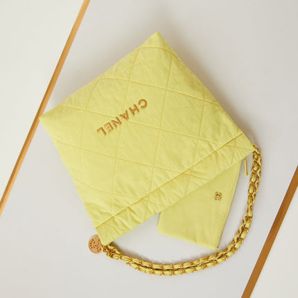 CC CLASSIC MEDIUM 37 BAG IN YELLOW CORN CANVAS