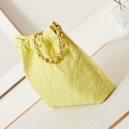 CC CLASSIC MEDIUM 37 BAG IN YELLOW CORN CANVAS