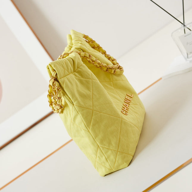 CC CLASSIC MEDIUM 37 BAG IN YELLOW CORN CANVAS
