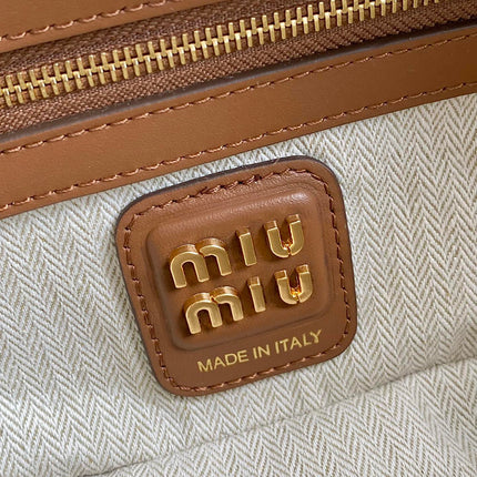 HOBO 24 BAG IN COGNAC LEATHER PATCHWORK