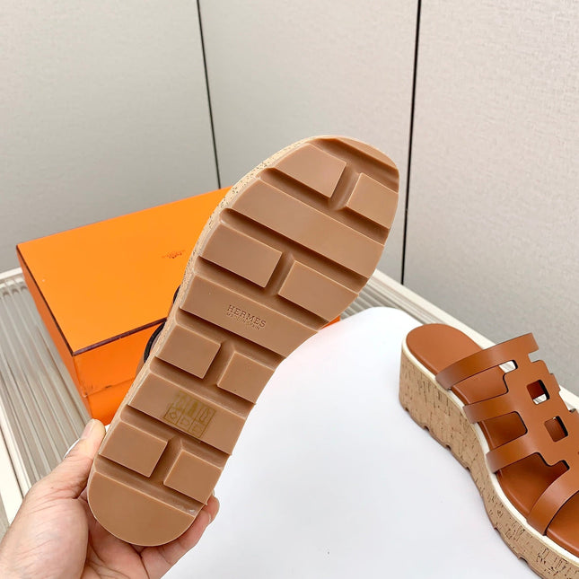 ISABELLA 30 SANDAL IN BRONZE BROWN CALFSKIN