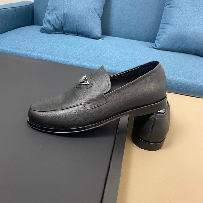 PRA LOAFER IN BLACK LEATHER