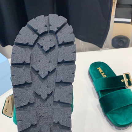 PRA SLIDES SANDALS OCEAN VELVET
