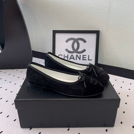 BALLET FLAT BLACK VELVET