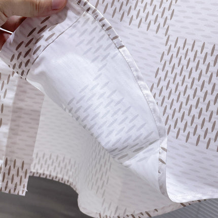LV LONG-SLEEVED SHIRT IN WHITE DAMIER COTTON 238802