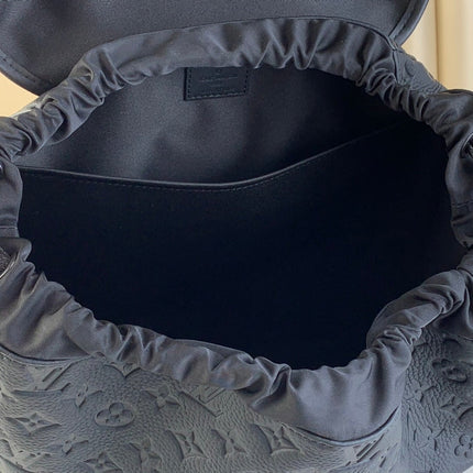 MONTSOURIS BACKPACK 40 IN BLACK MONOGRAM TAURILLON