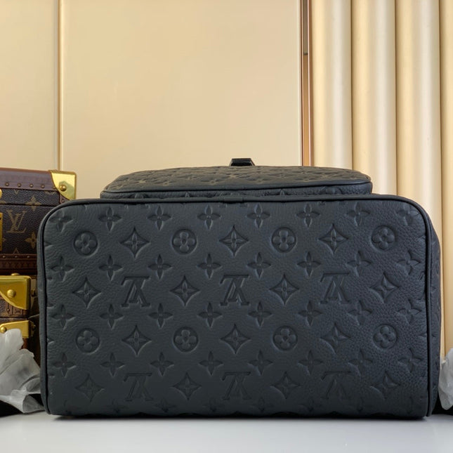 MONTSOURIS BACKPACK 40 IN BLACK MONOGRAM TAURILLON