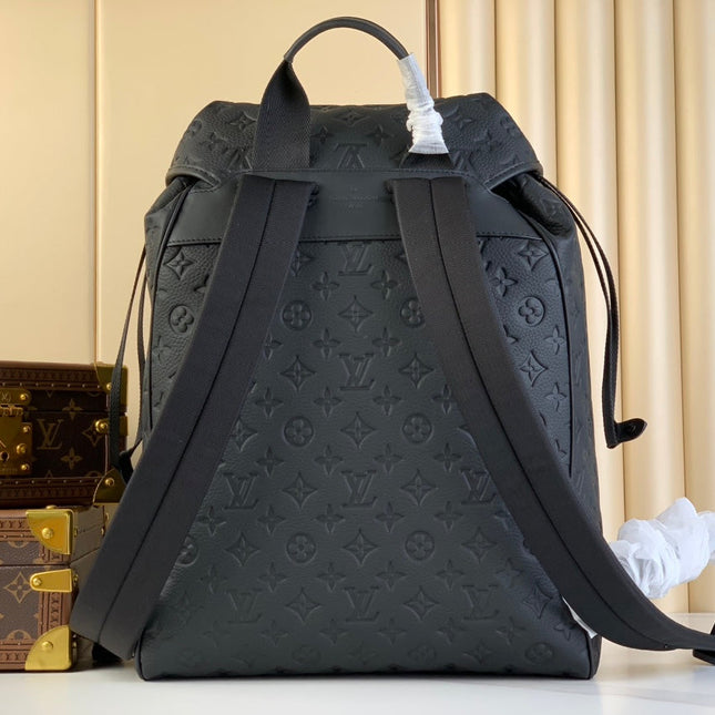 MONTSOURIS BACKPACK 40 IN BLACK MONOGRAM TAURILLON