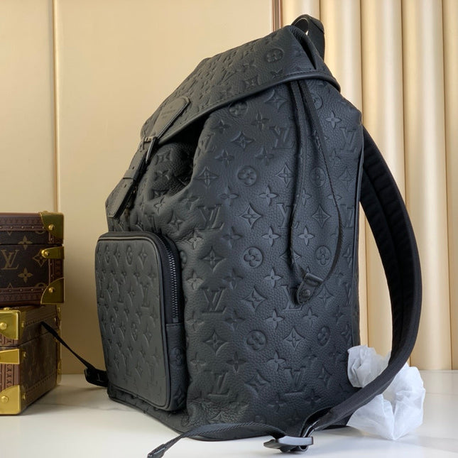 MONTSOURIS BACKPACK 40 IN BLACK MONOGRAM TAURILLON