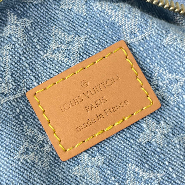 LOOP 29 IN BLUE MONOGRAM DENIM GOLD HARDWARE
