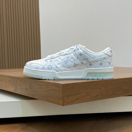 AIR TRAINER IN WHITE CALFKSIN