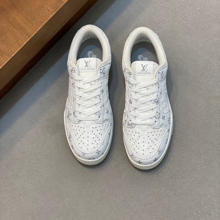 AIR TRAINER IN WHITE CALFKSIN