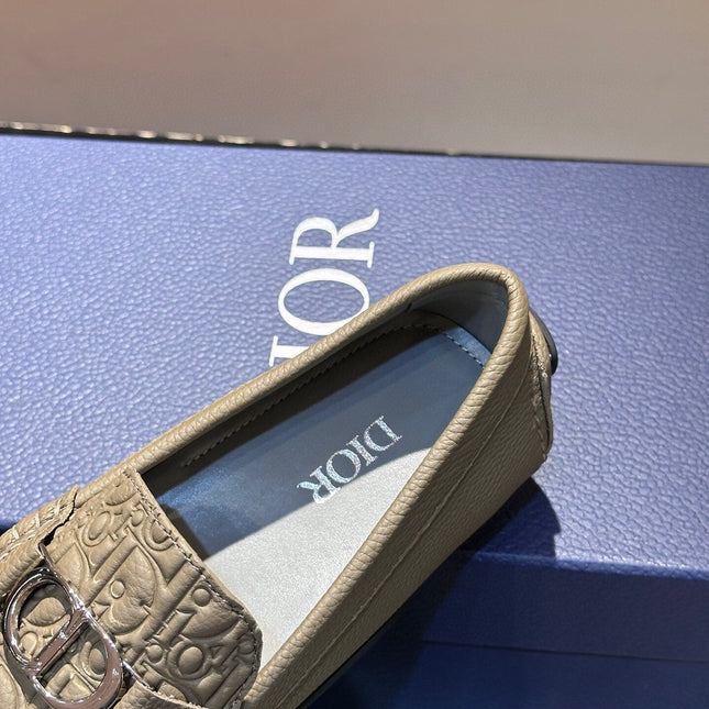 CD ODÉON LOAFER SAGE GREEN CALFSKIN