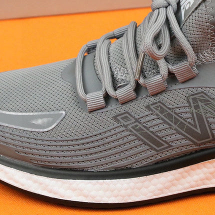 PRA SNEAKER IN LIGHT GREY BREATHABLE KNIT FABRIC