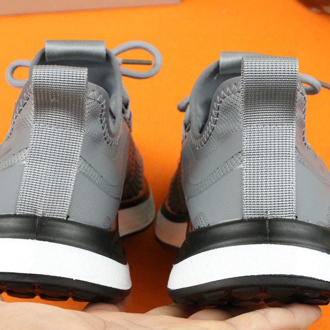 PRA SNEAKER IN LIGHT GREY BREATHABLE KNIT FABRIC
