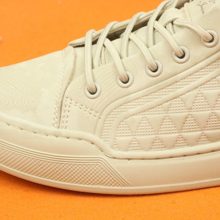 PRA SNEAKER IN BEIGE CARO SUEDE CALFSKIN
