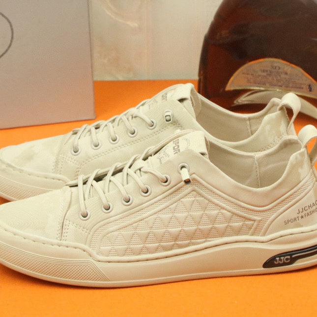 PRA SNEAKER IN BEIGE CARO SUEDE CALFSKIN