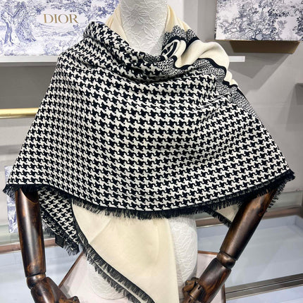 DIOR SCARF 140 CM IN CASHMERE SILK FABRIC 726470