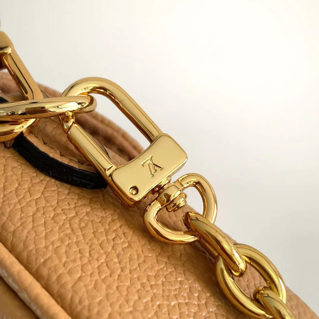 IVY 23 IN ARIZONA CREAM MONOGRAM EMPREINTE LEATHER GOLD HARDWARE