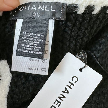 CHANEL 25S SCARF 200 IN CASHMERE 740365