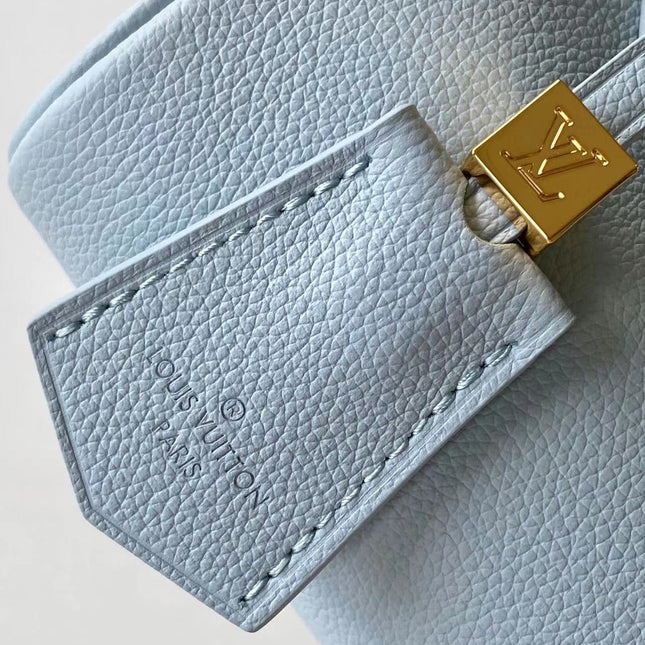SPEEDY BANDOULIÈRE 18 IN BLUE HOUR CALFSKIN