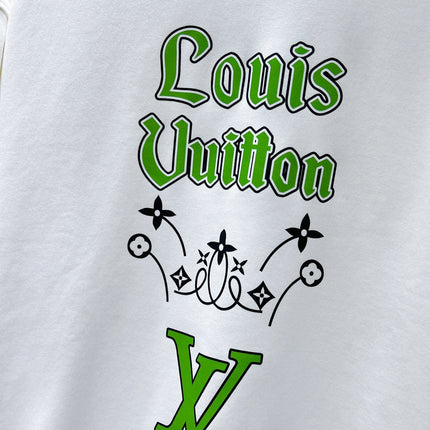 LV SWEATER IN WHITE POLYAMIDE FABRIC 238800