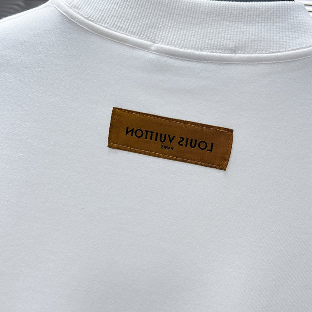 LV SWEATER IN WHITE POLYAMIDE FABRIC 238800