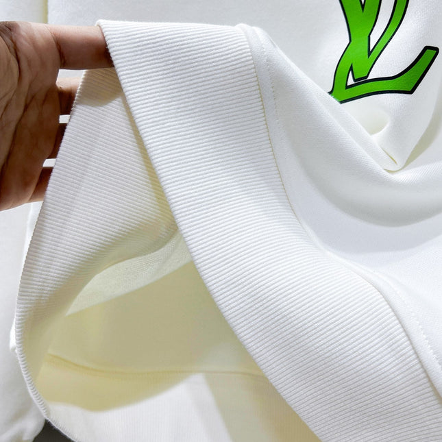 LV SWEATER IN WHITE POLYAMIDE FABRIC 238800