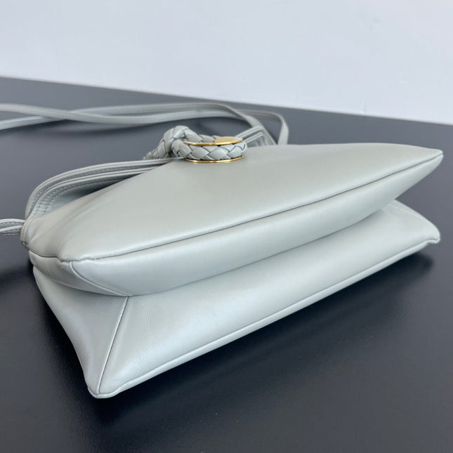 SMALL LIBERTA 27 IN SUBMARINE SMOOTH CALFSKIN GOLD HARDWARE