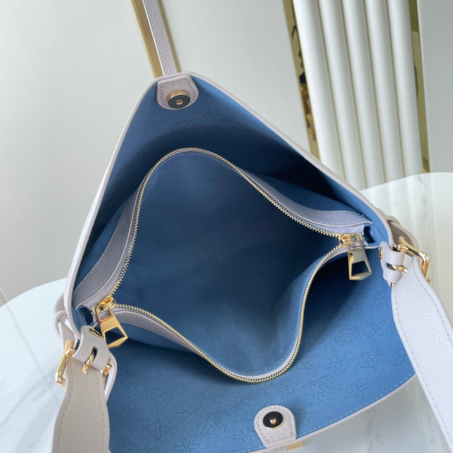 FLORE 28 IN WHITE PERFORATED CALFSKIN