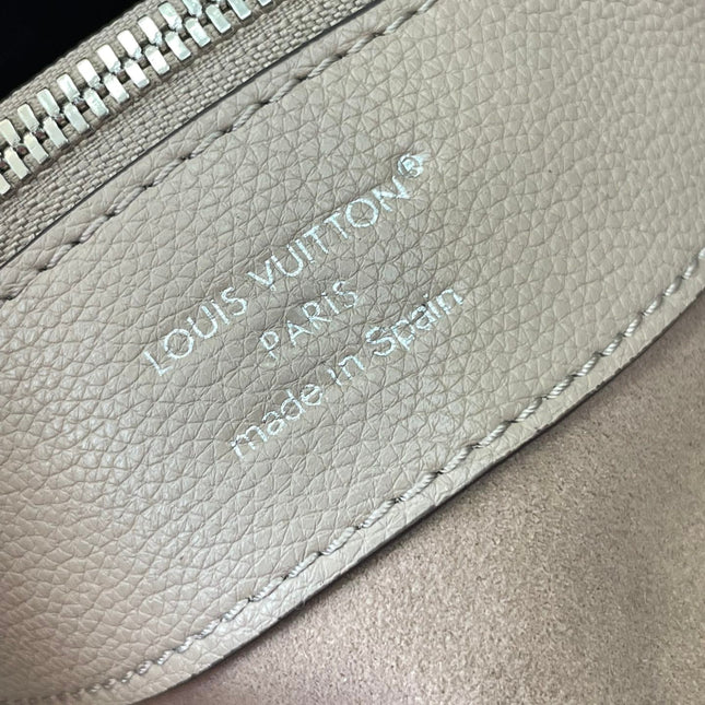 FLORE 28 IN GALET PERFORATED CALFSKIN