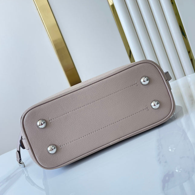 FLORE 28 IN GALET PERFORATED CALFSKIN