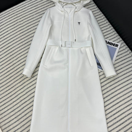 DIOR 25S LONG HOODED DRESS STYLE 067