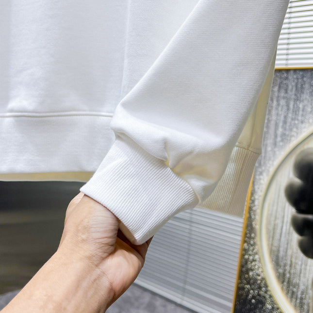 LV SWEATER IN WHITE COTTON 238811