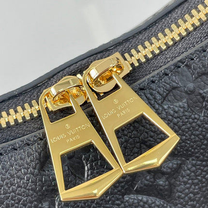 BOULOGNE 29 IN BLACK MONOGRAM EMPREINTE LEATHER GOLD HARDWARE