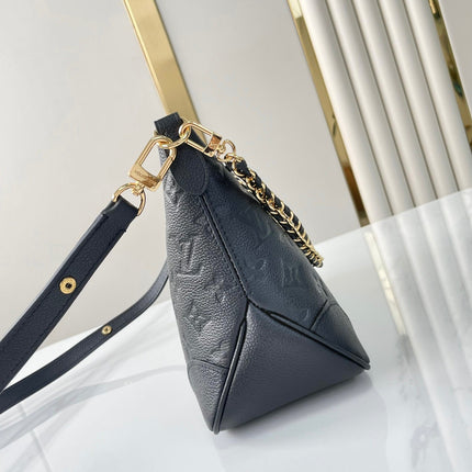 BOULOGNE 29 IN BLACK MONOGRAM EMPREINTE LEATHER GOLD HARDWARE