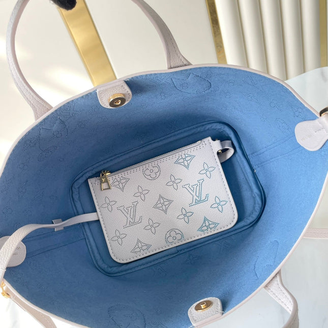 BLOSSOM PM 20 IN BLUME PERFORATED CALFSKIN